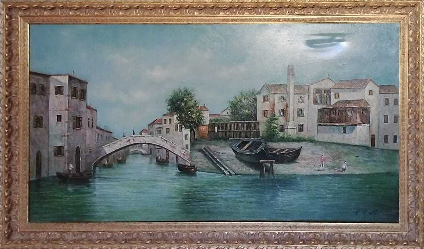 F. Rispoli - Senza titolo (Paesaggio Veneziano)