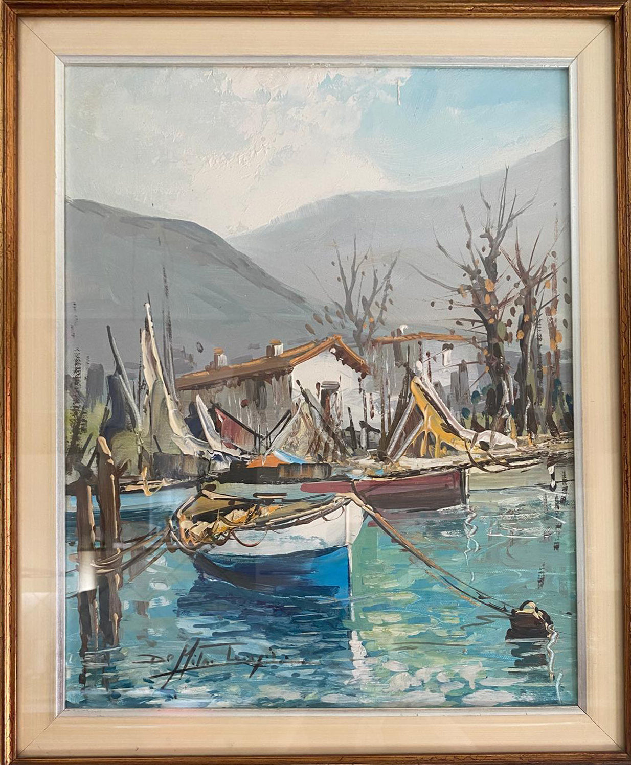 Leonzio De Mitri - Sin título (Barcos)