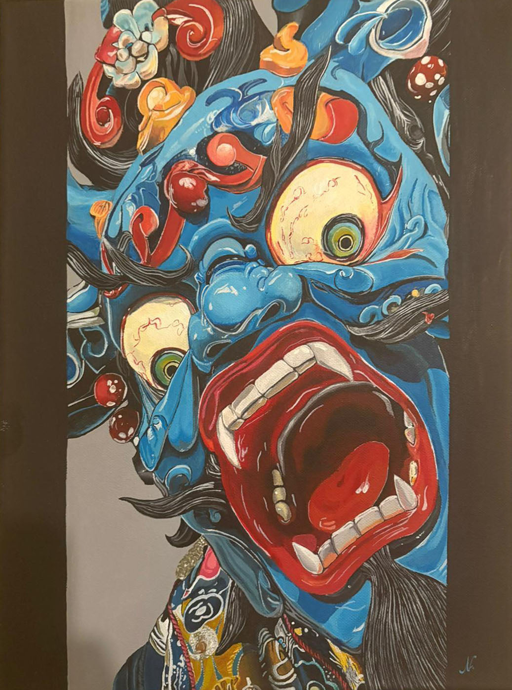 Lorenzo Noci - Senza titolo (demone Oni)