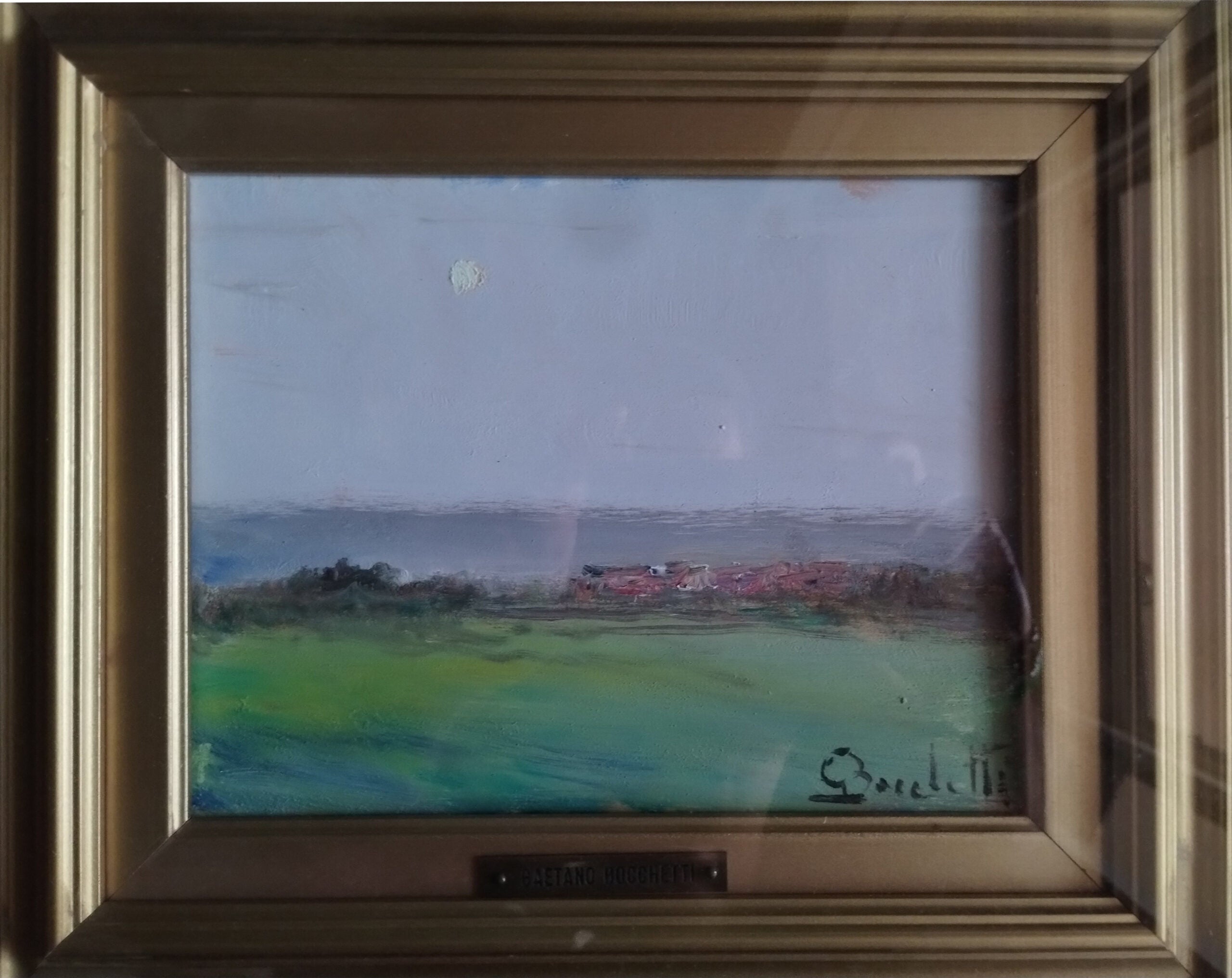Gaetano Bocchetti - Senza titolo (Paesaggio)