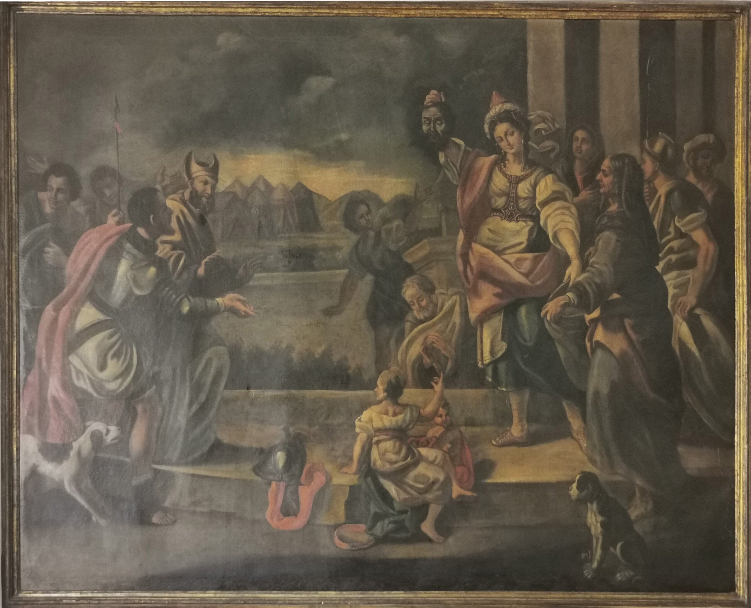Autore Sconosciuto - Salomé consegna la testa del Battista