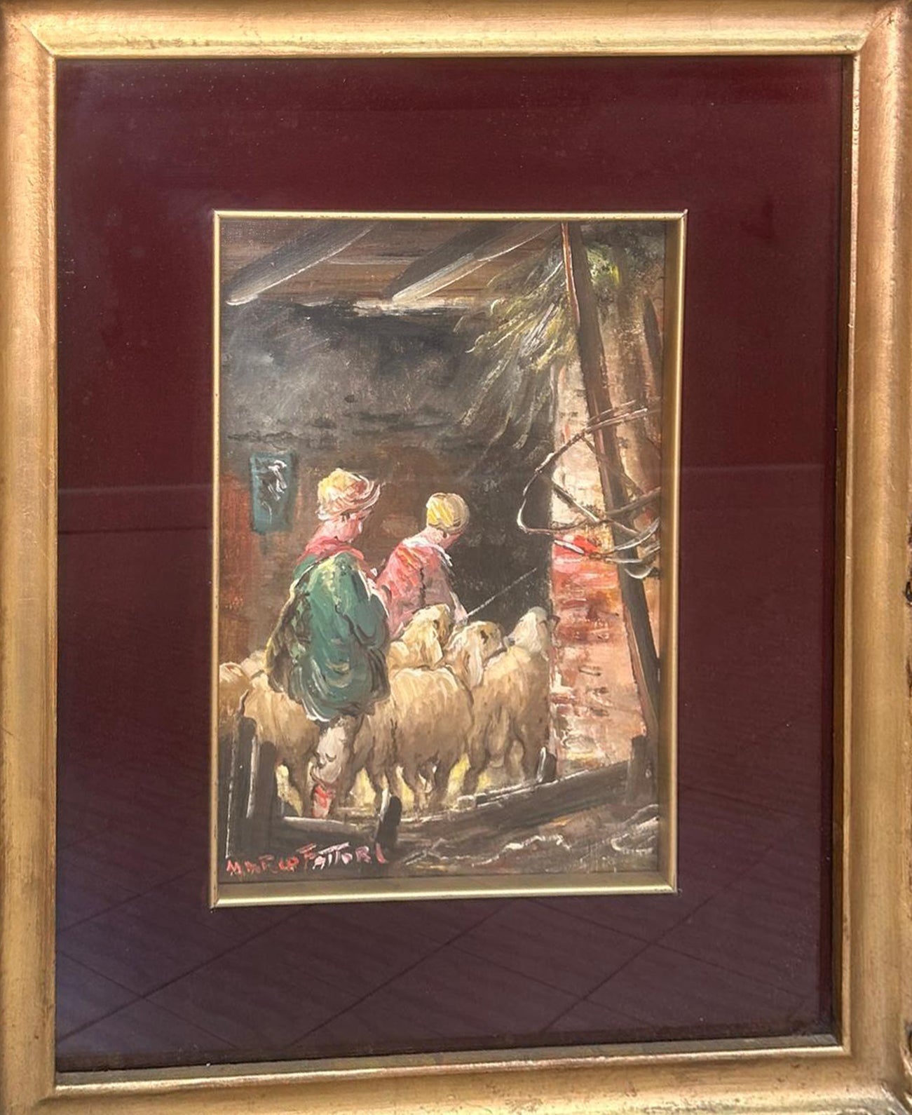 Mario Fattori - Vida en la Toscana