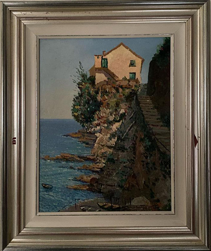 Leandro Vaccari - Paesaggio Riviera Ligure