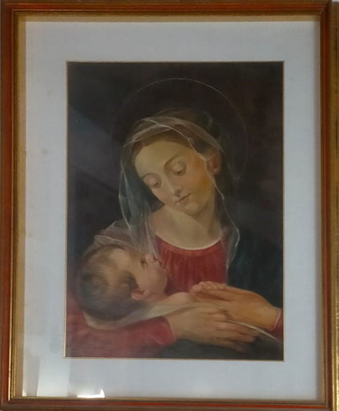 Giuseppe Raverta - Madonna con bambino