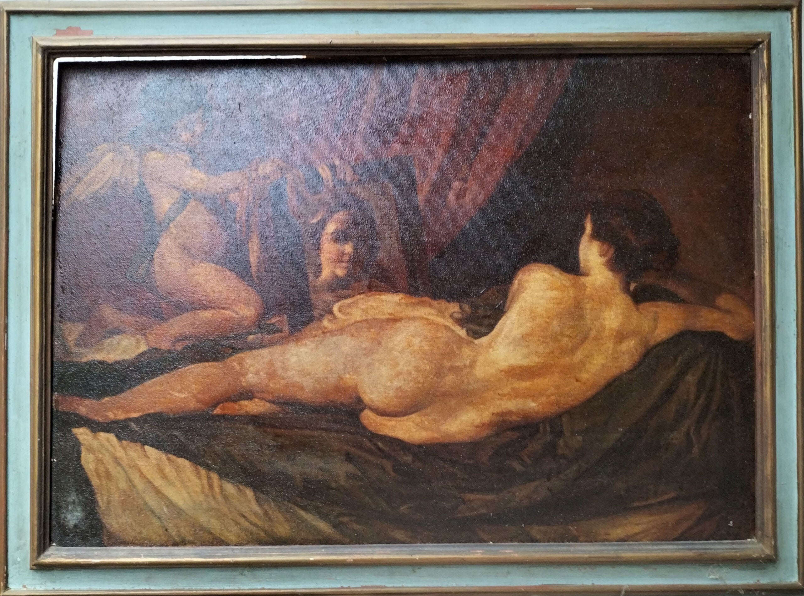 Copia d'Autore da Diego Velázquez - Venere e Cupido