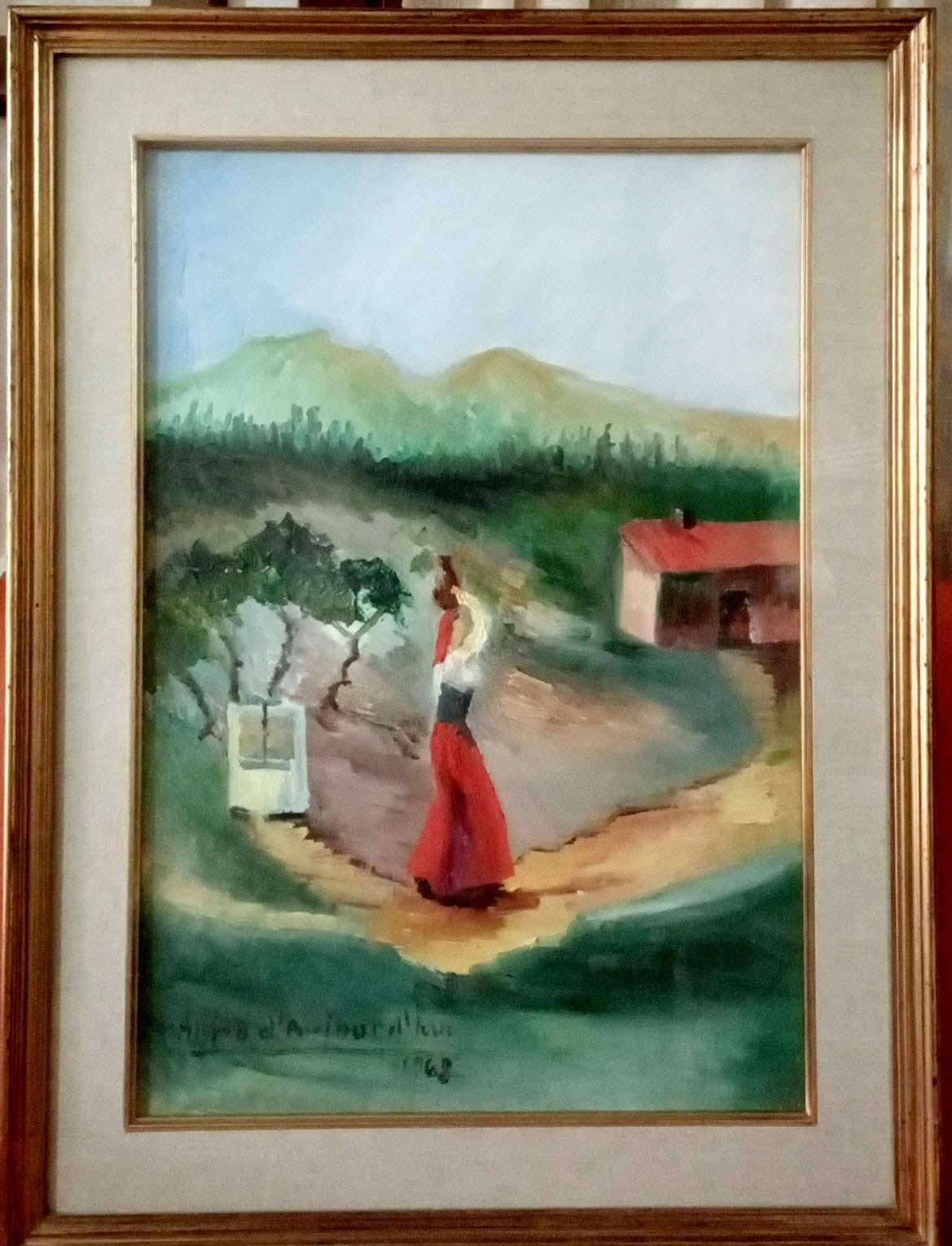 Appo D'Aujourd'hui - Verso sera - Olio su tela