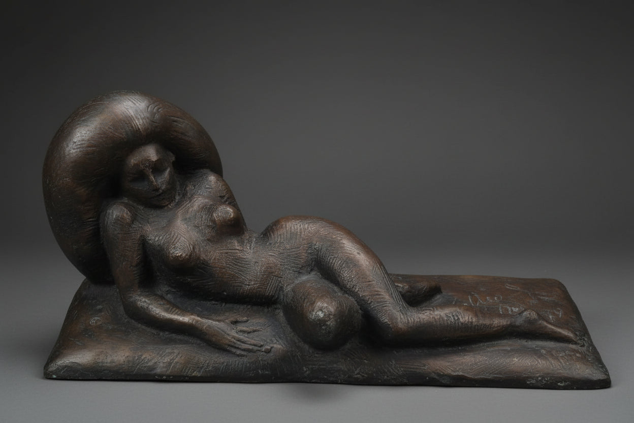 Nudo di donna - Scultura in bronzo- Ciccio Capasso