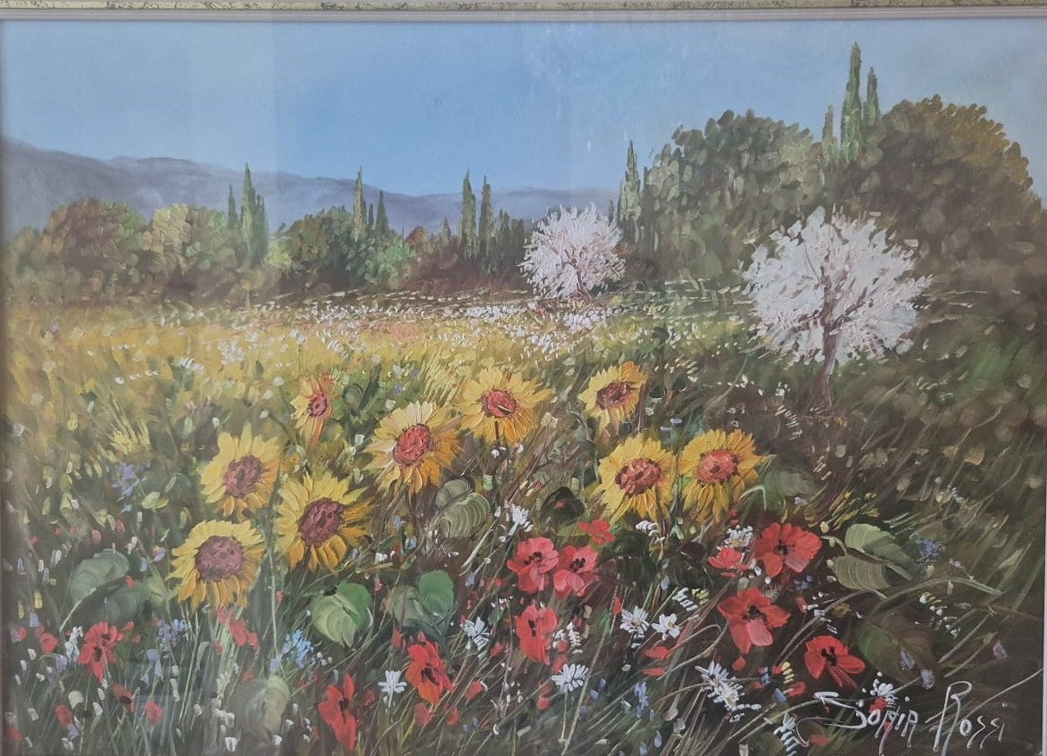 Sonia Rossi - Girasoli in campagna