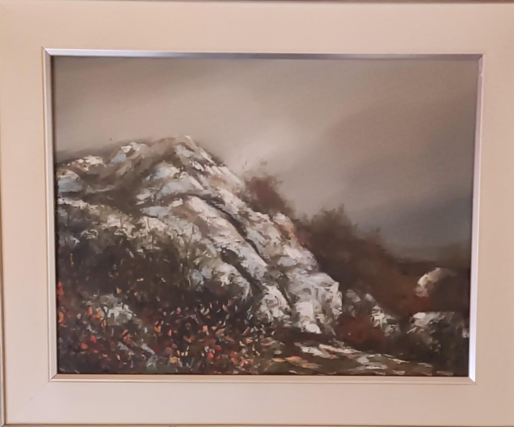 Senza Titolo (paesaggio Carsico) -olio su tela - Sandro Vanon
