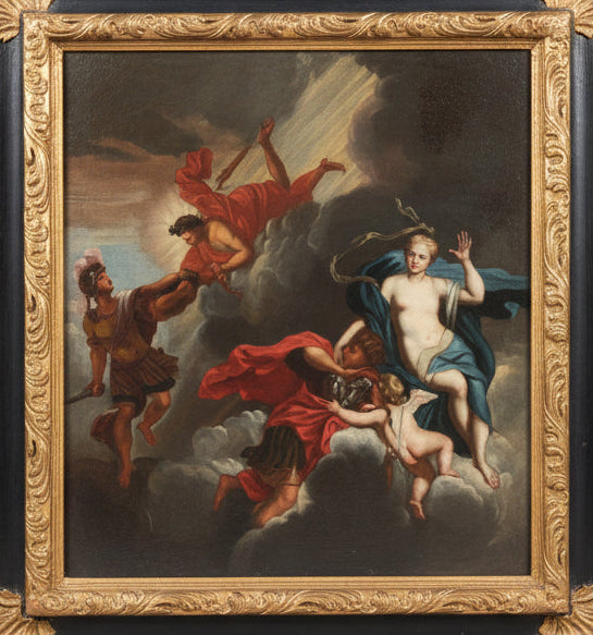 Scena mitologica con Venere Marte e Cupido