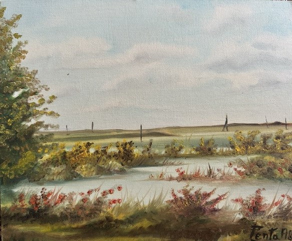 Anna Penta - Senza titolo (paesaggio)