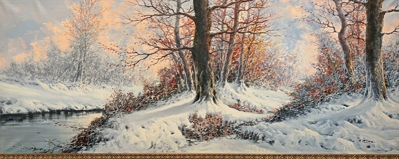 G.Rizzi - Senza Titolo (bosco innevato)
