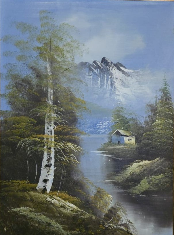 Anonimo - senza titolo (paesaggio)