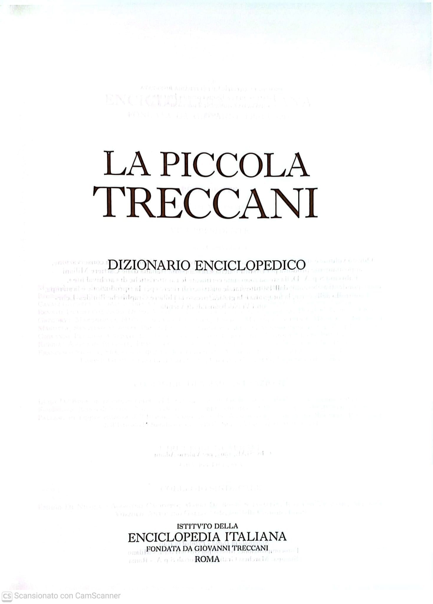 La Piccola Treccani