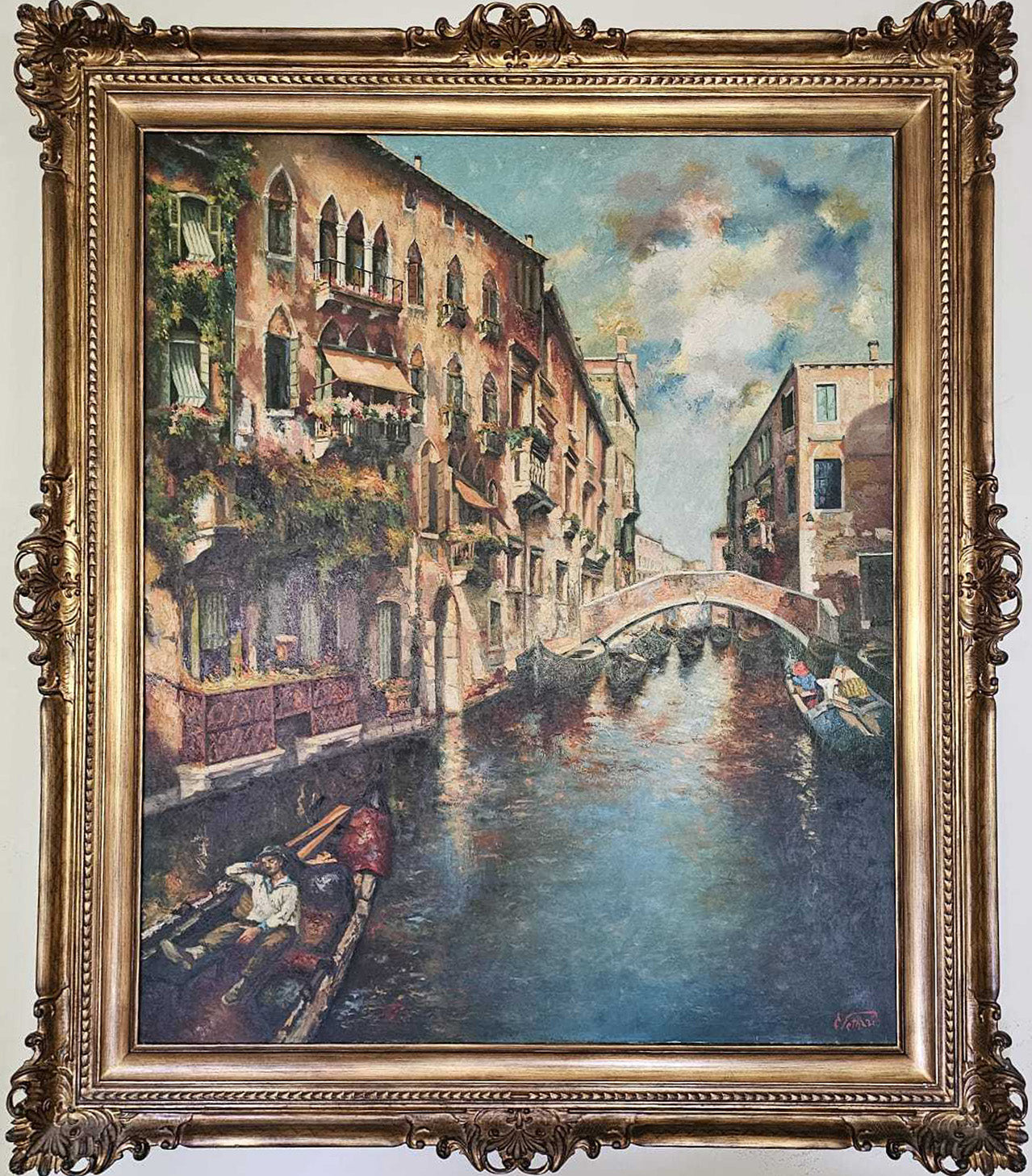 Elio Petazzi - Senza titolo (canale veneziano)
