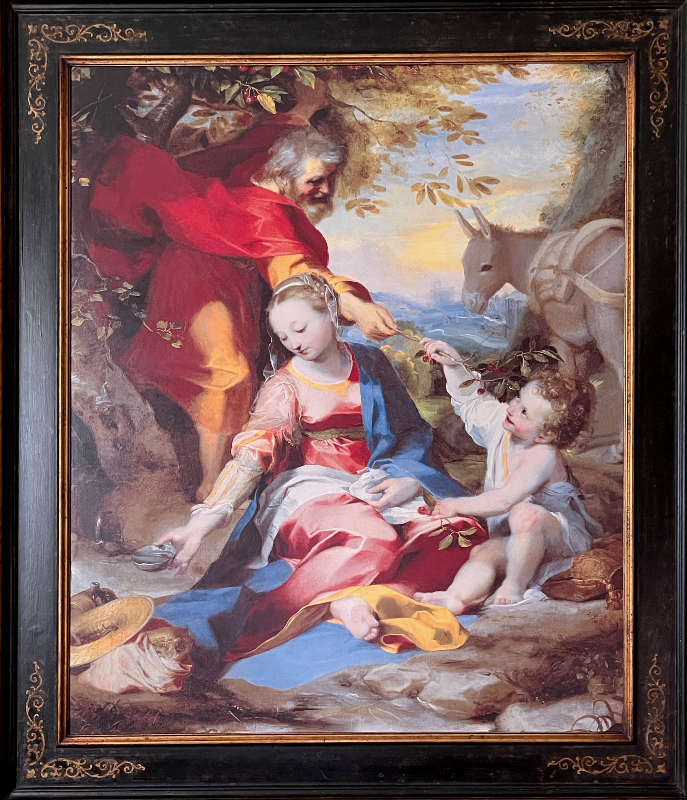 Scrinium: Exempla Perfecta - Riposo durante la fuga in Egitto da Federico Barocci