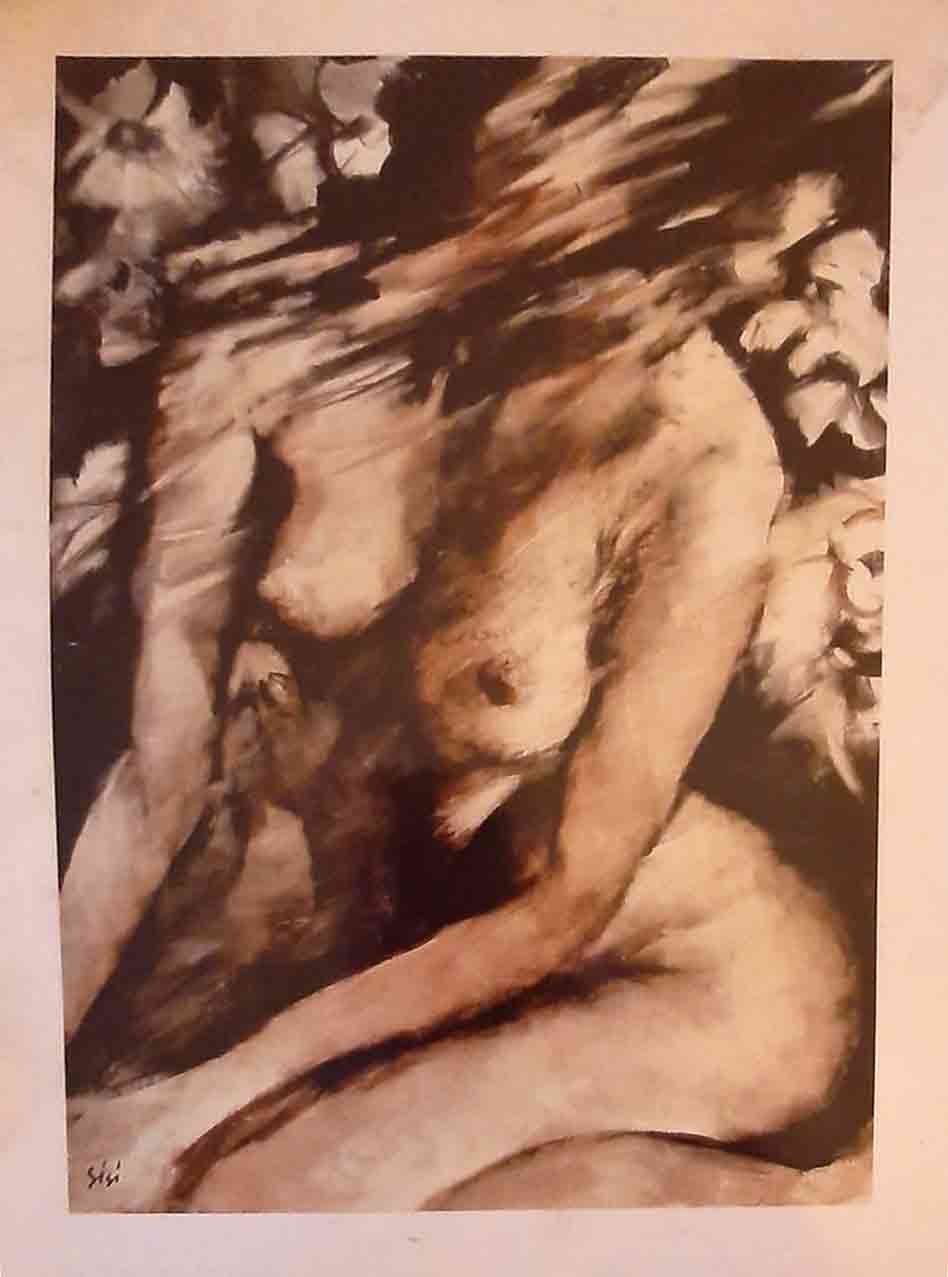 Silvana Sisi - Nudo al tramonto