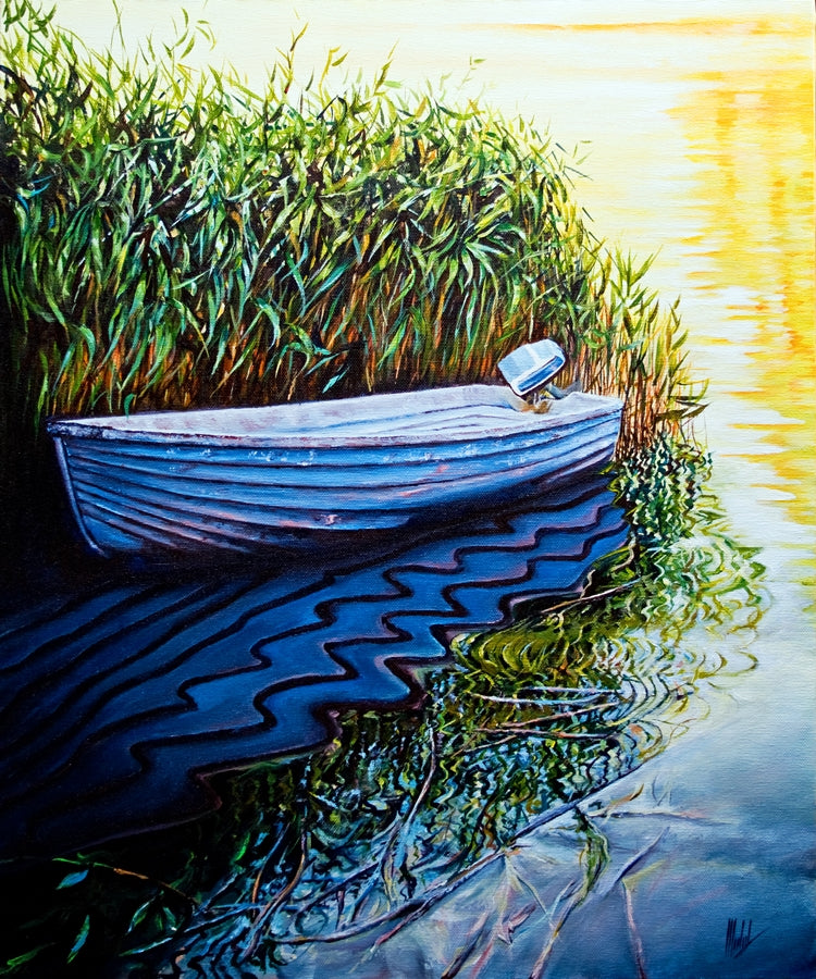 Michelangelo Rossi - Barca riflessa