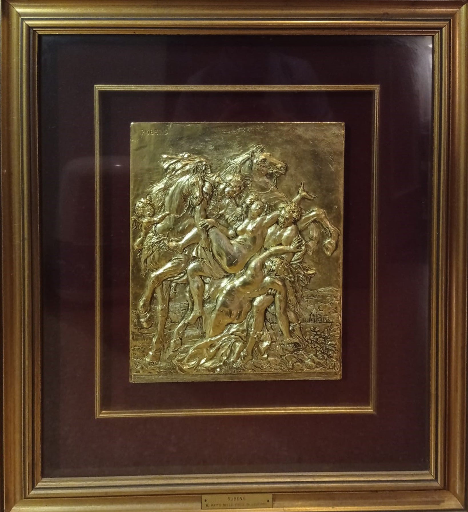 Omaggio a Rubens - Ratto delle figlie di Leucippo
