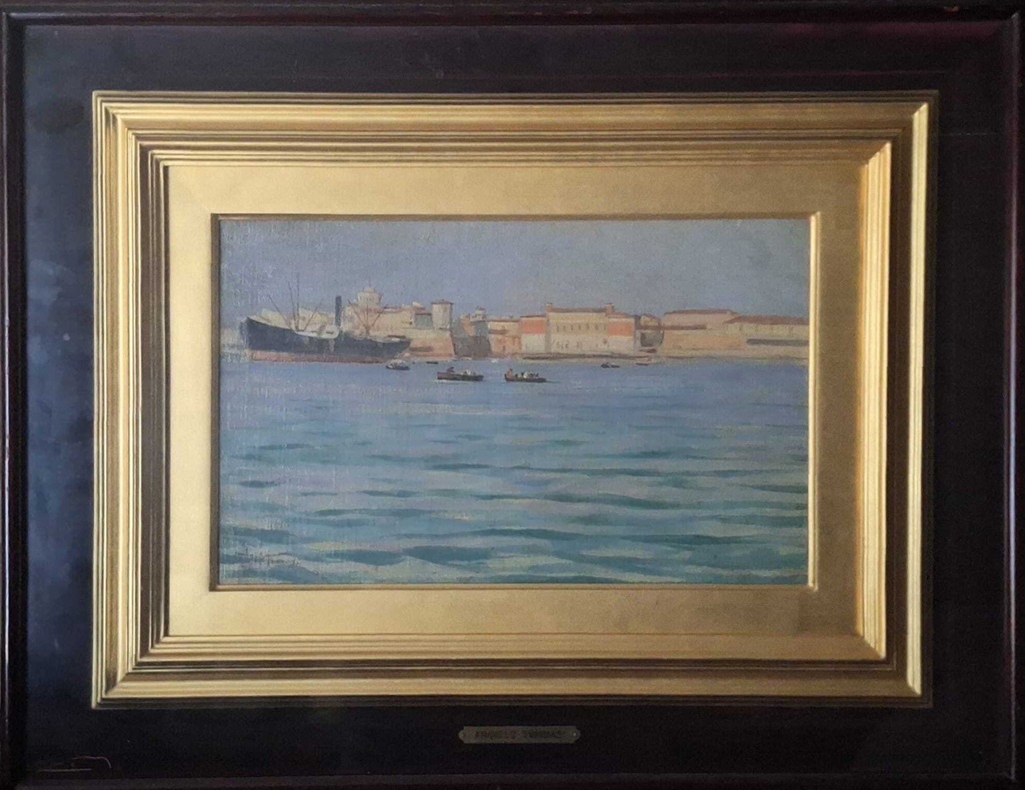 Angiolo Tommasi - Puerto de Livorno
