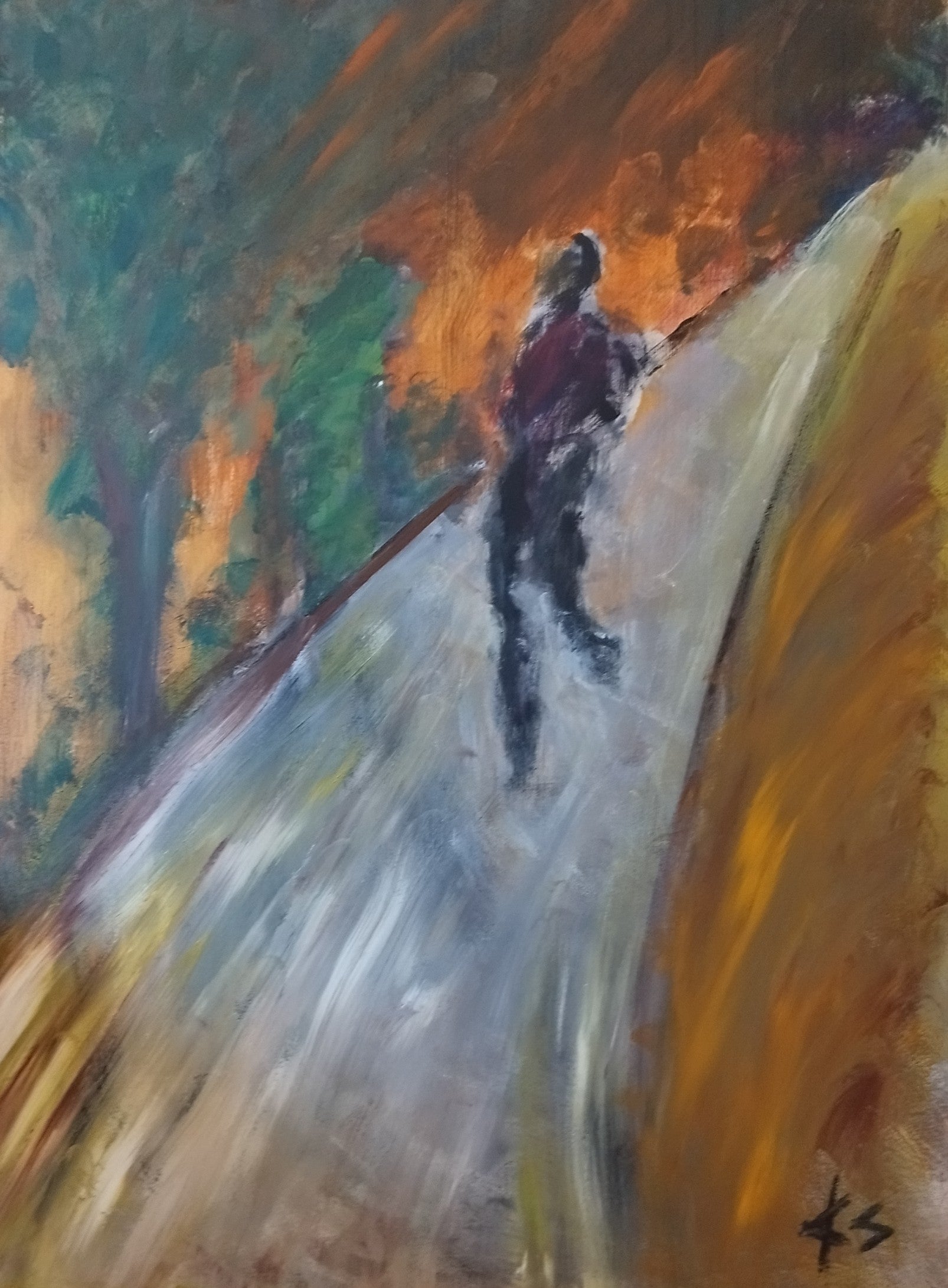 HOMBRE CORRIENDO