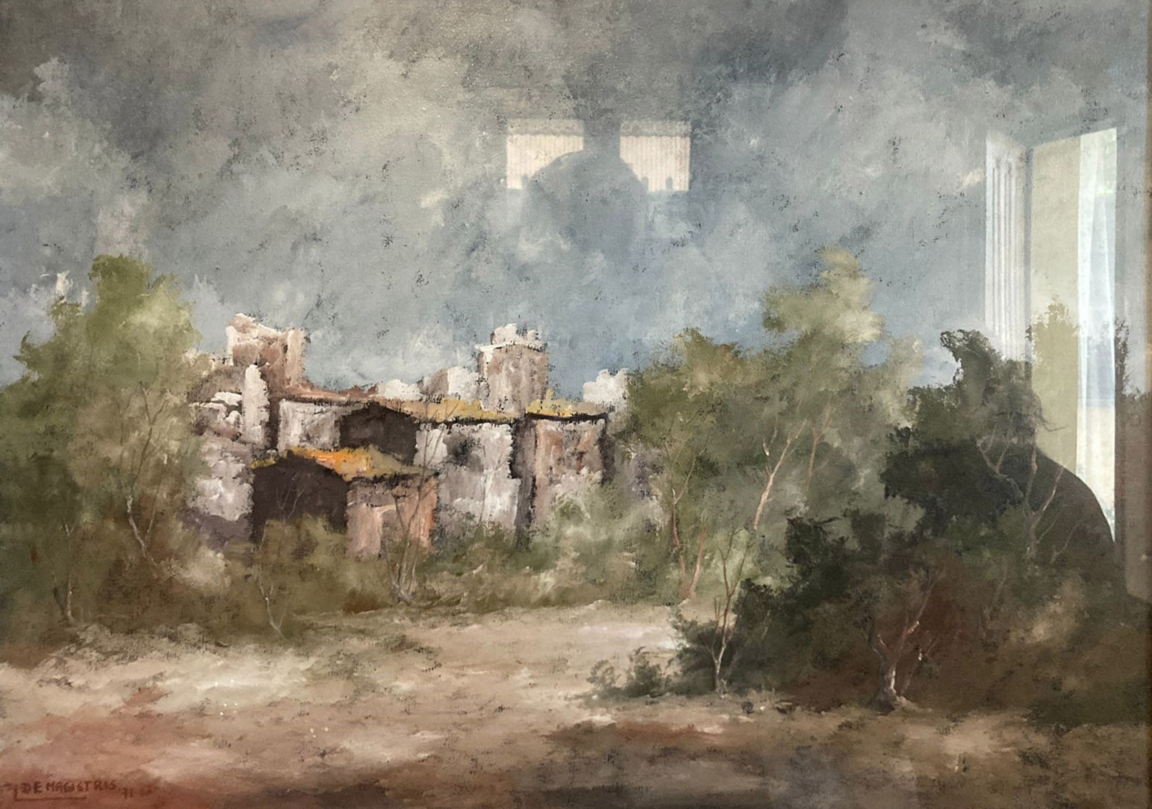 Leonardo De Magistris - Paesaggio rurale