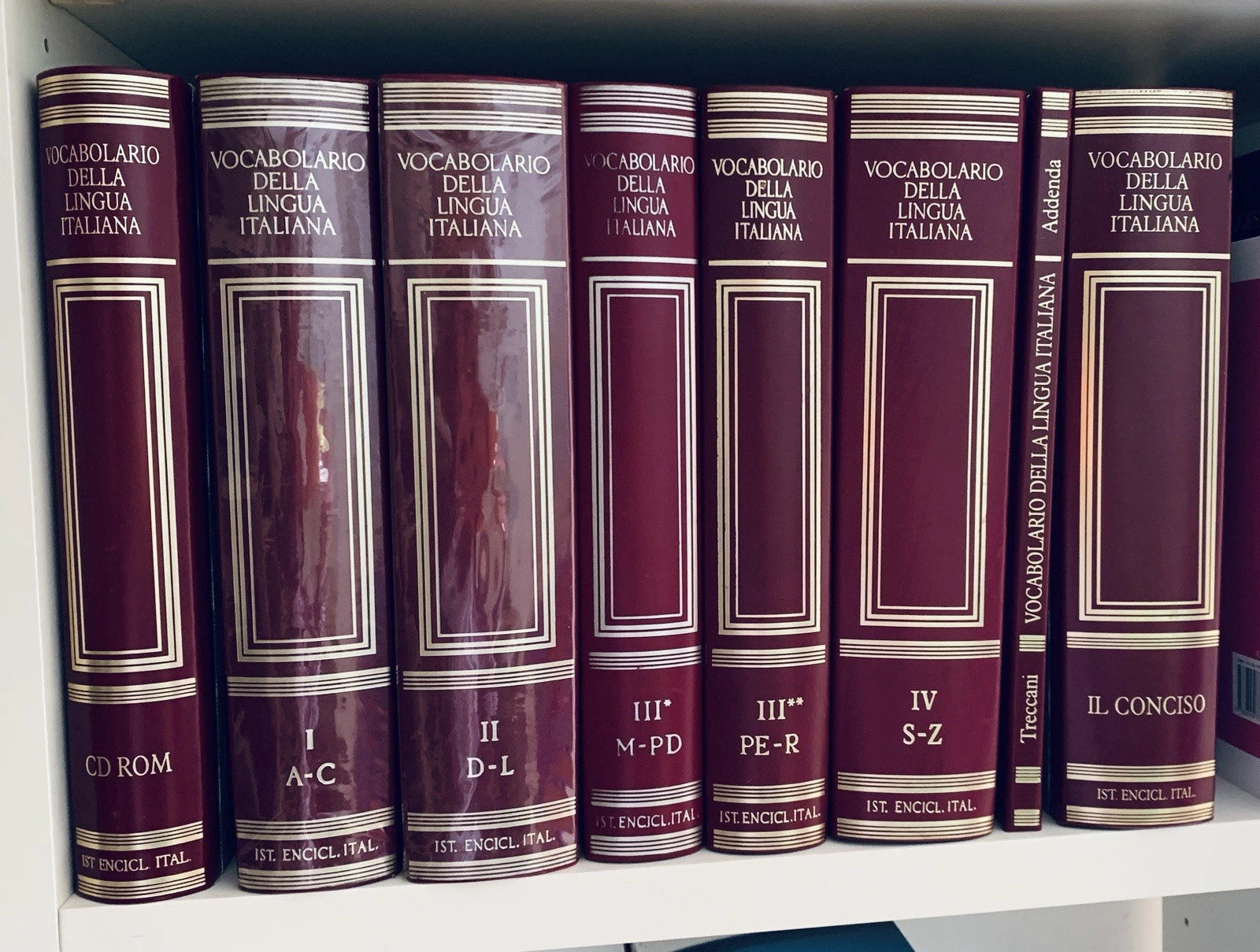Treccani  - Vocabolario della lingua italiana - 6 volumi