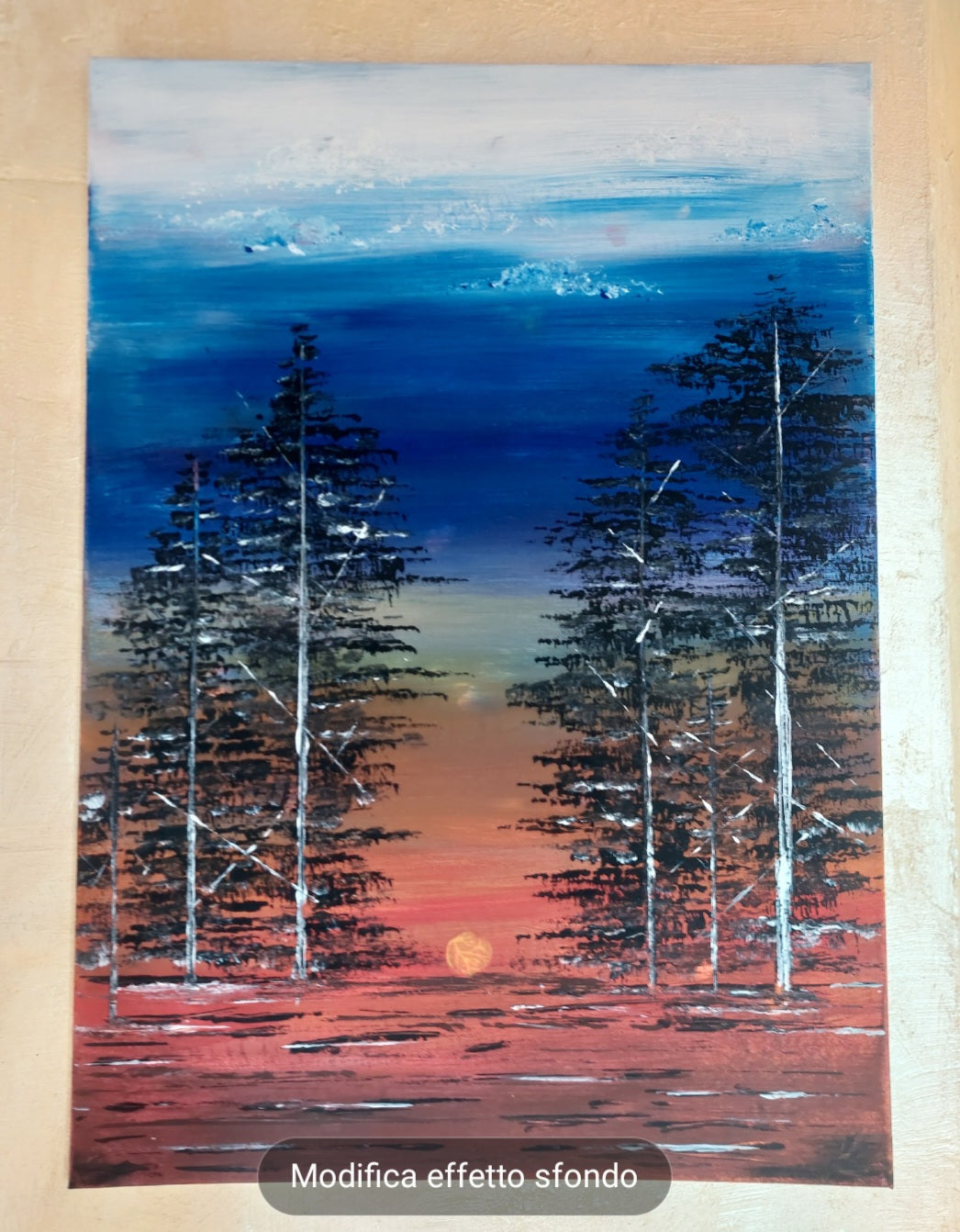 Bosque al atardecer