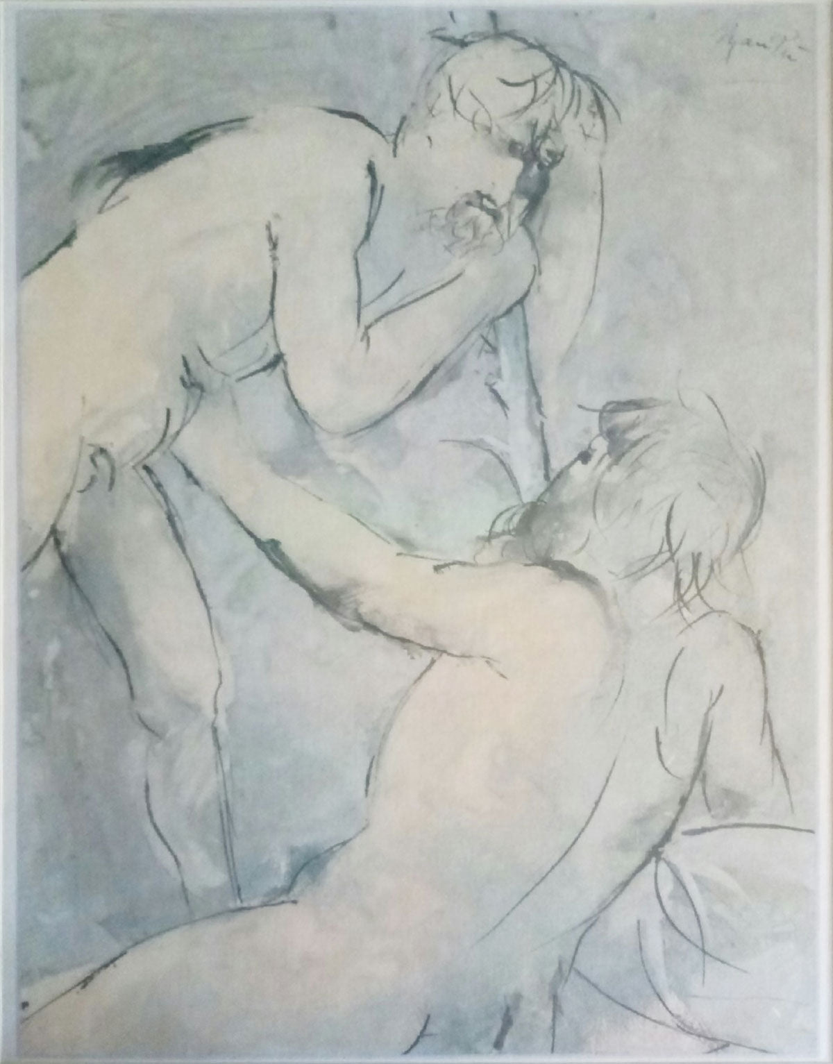 Giacomo Manzu' - Senza titolo