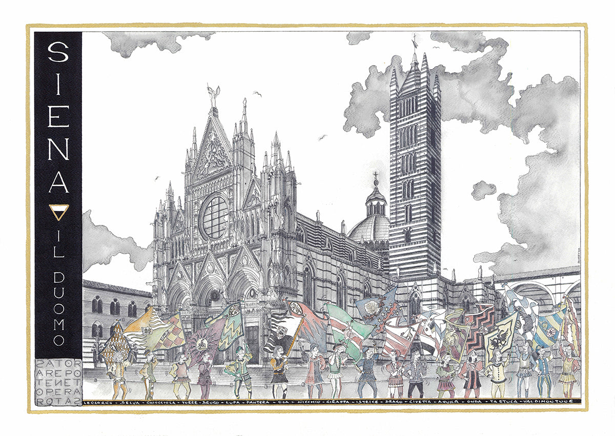 Davide Berrettini - Siena, il Duomo