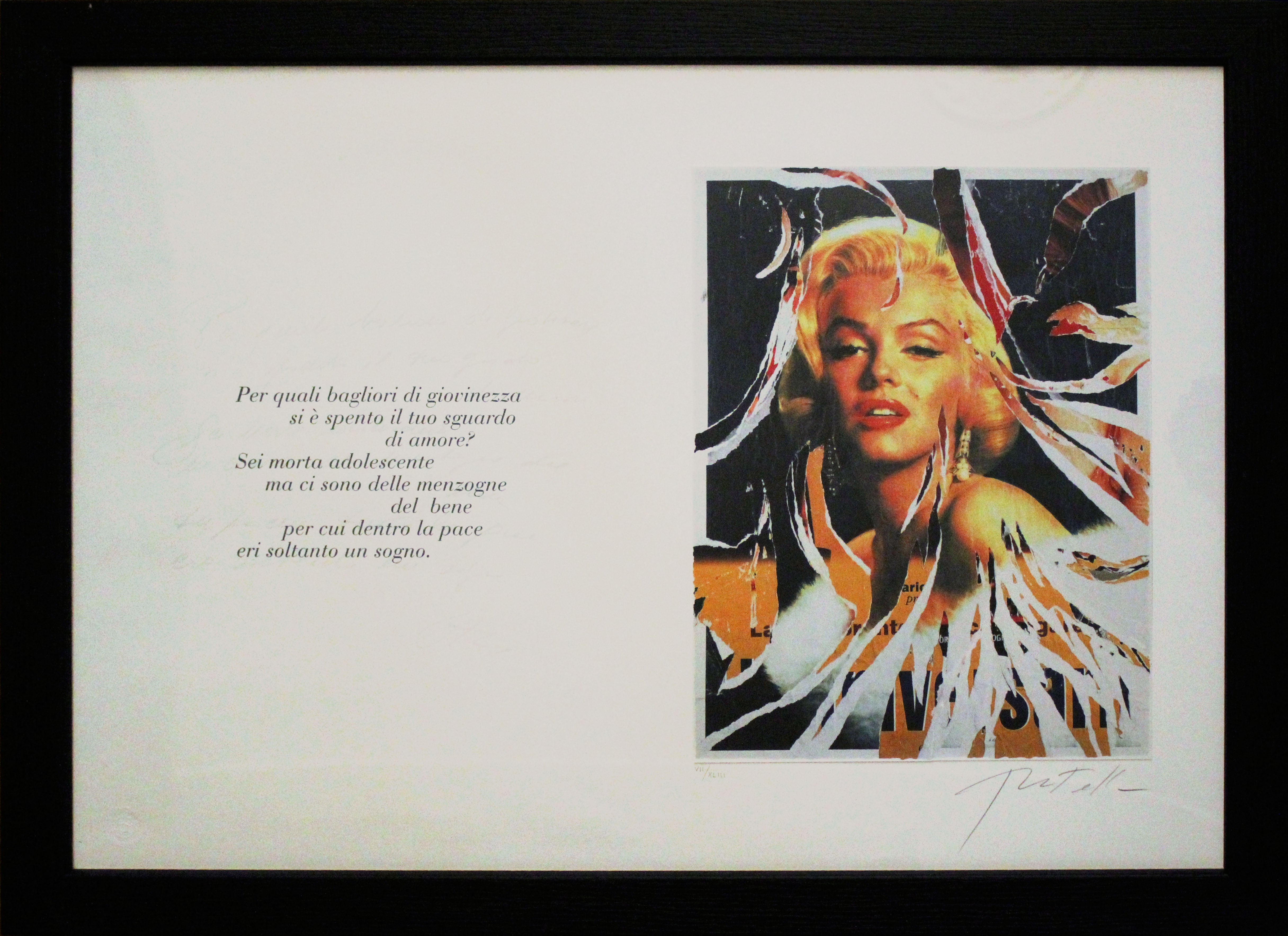 Mimmo Rotella - Soltanto un sogno