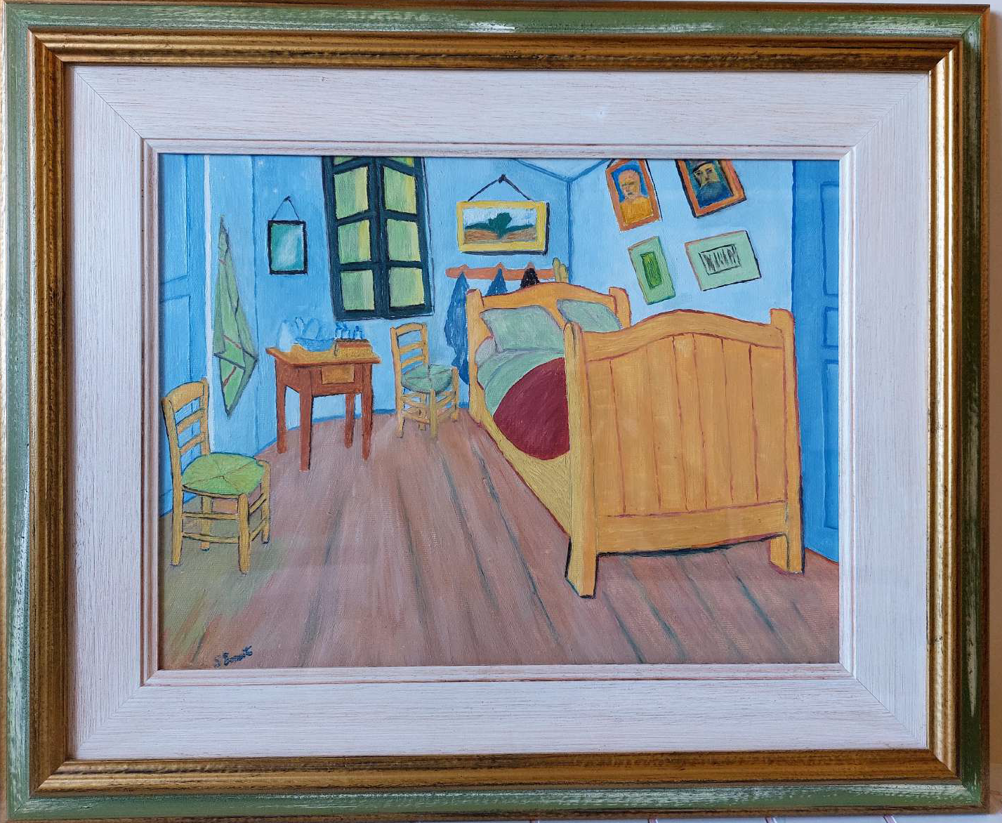 Opera di Vincent Van Gogh. La camera da letto
