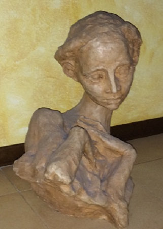 Romano Stefanelli - Testa di giovane donna