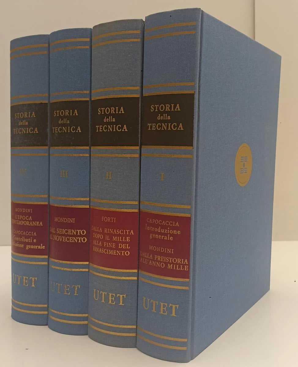 Storia della Tecnica - Utet (4 Volumi)