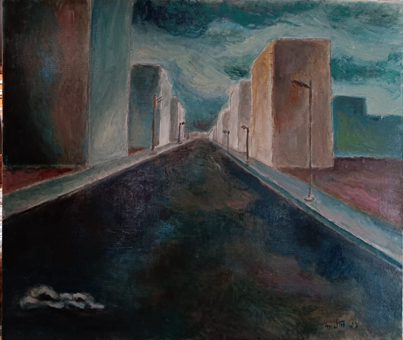 Suburban road
