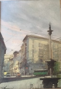 Mario Tabacci - Senza Titolo (traffico in citta')