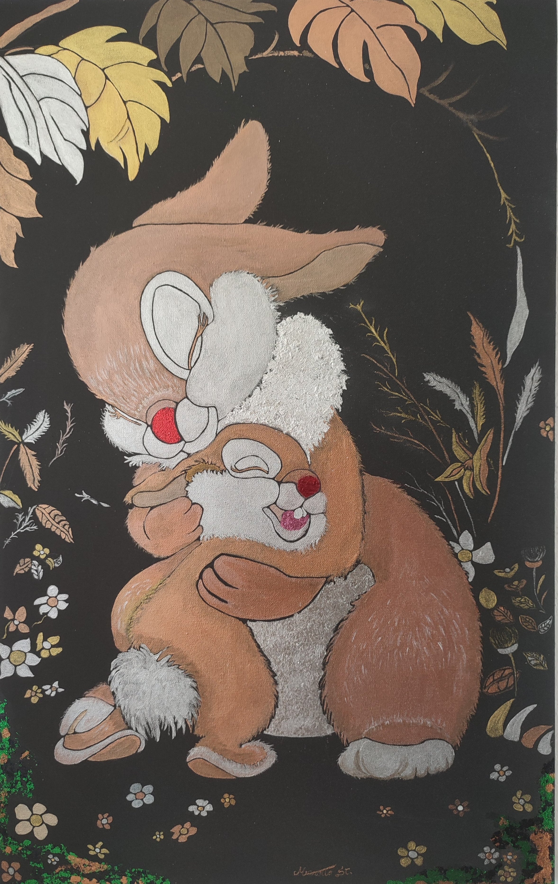 L'abbraccio tenero: mamma e cucciolo