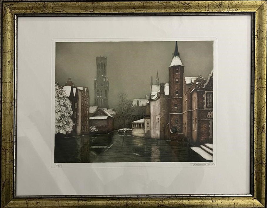 Theo Van Den Broeck - Bruges quai du rosaire