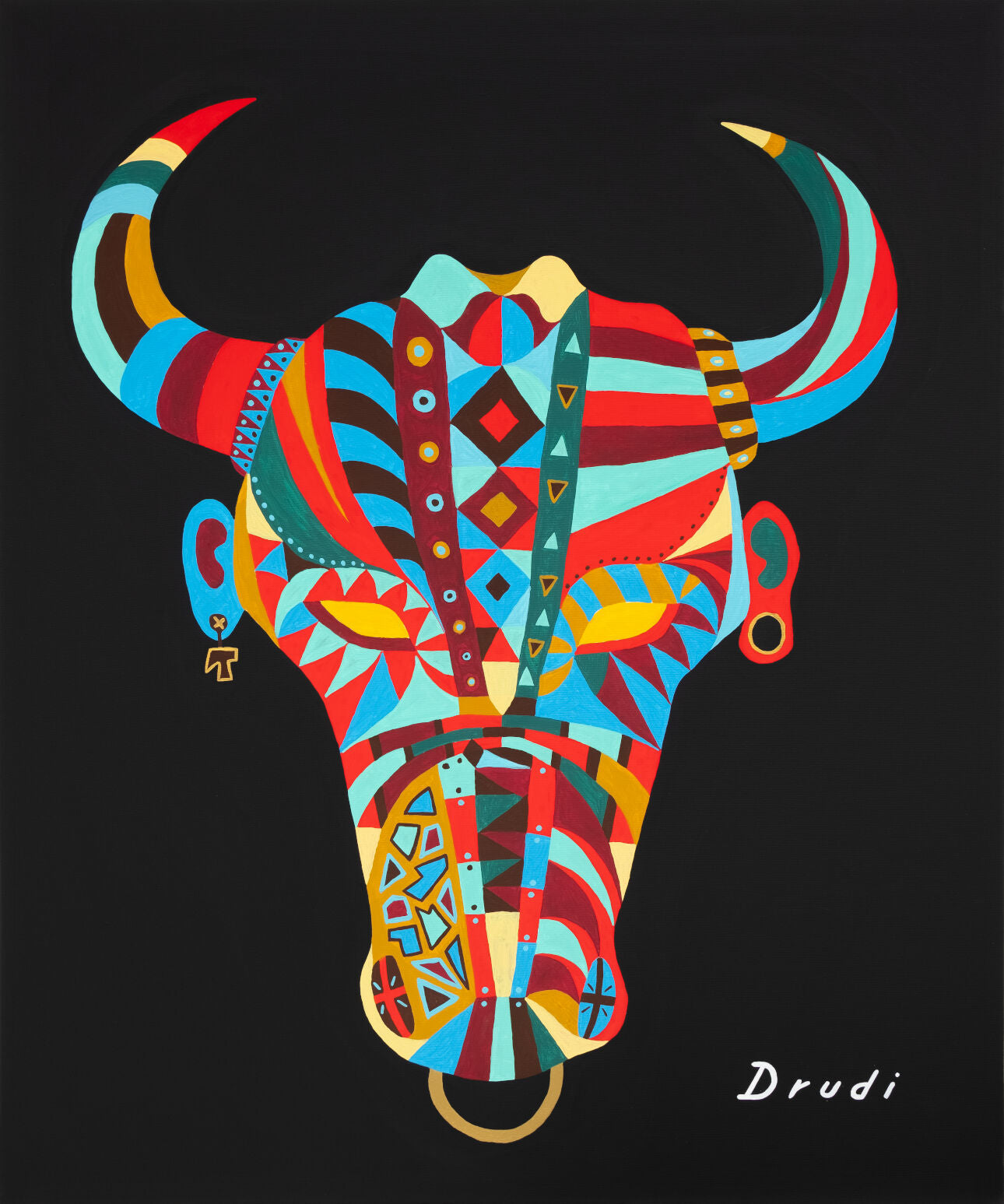 Cabeza de toro #005
