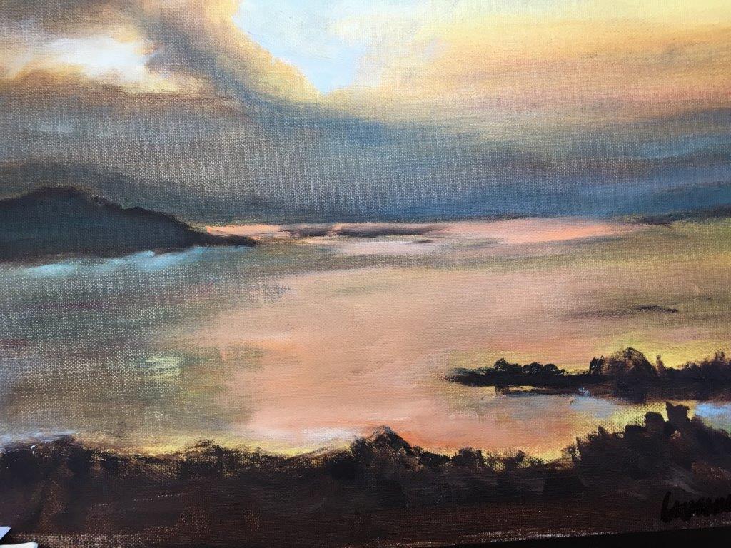 Leonardo Guandalini - Tramonto sull'Elba