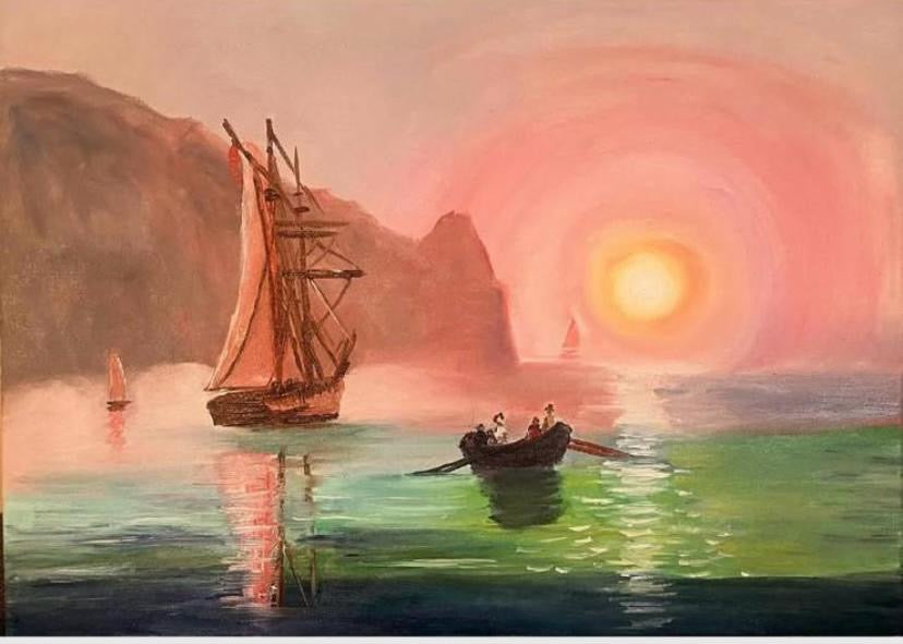 Tramonto sul Mare