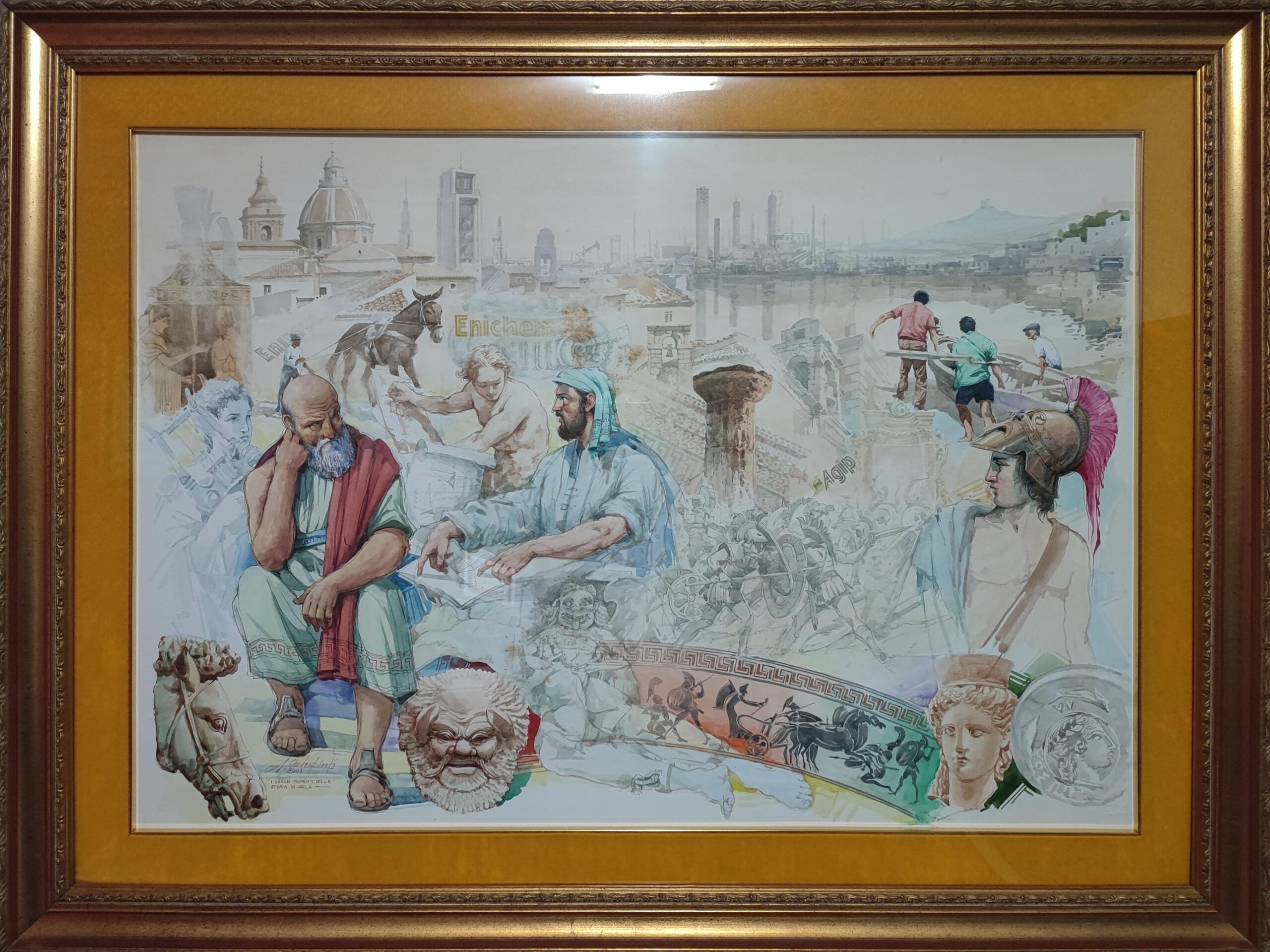 Antonio Occhipinti - I grandi momenti della storia di Gela