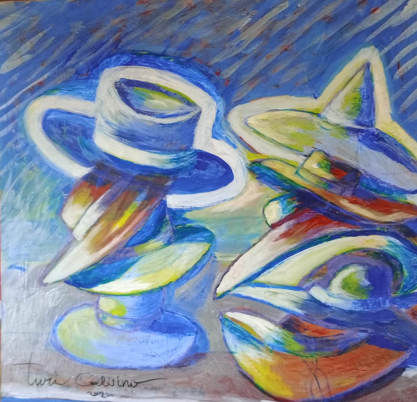 Vari cappelli da donna