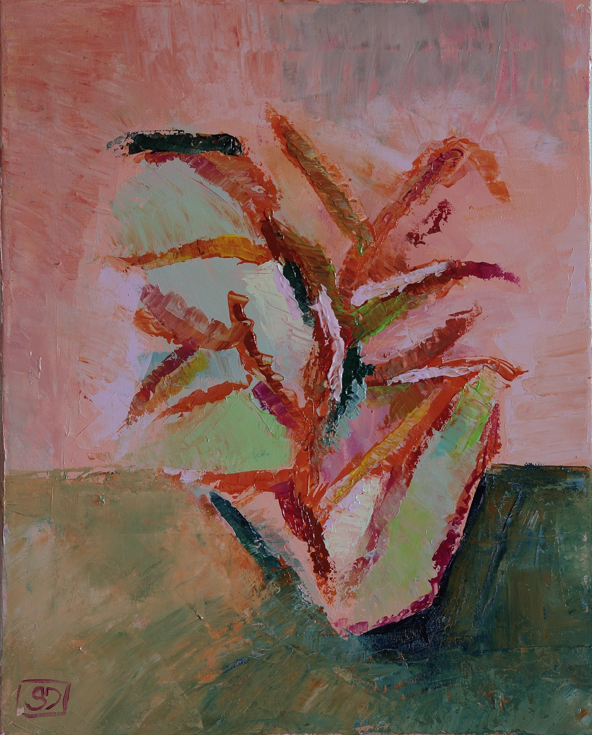 Simona De Arcangelis - Vaso con fiori