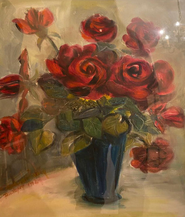 Autore Sconosciuto - Vaso di fiori