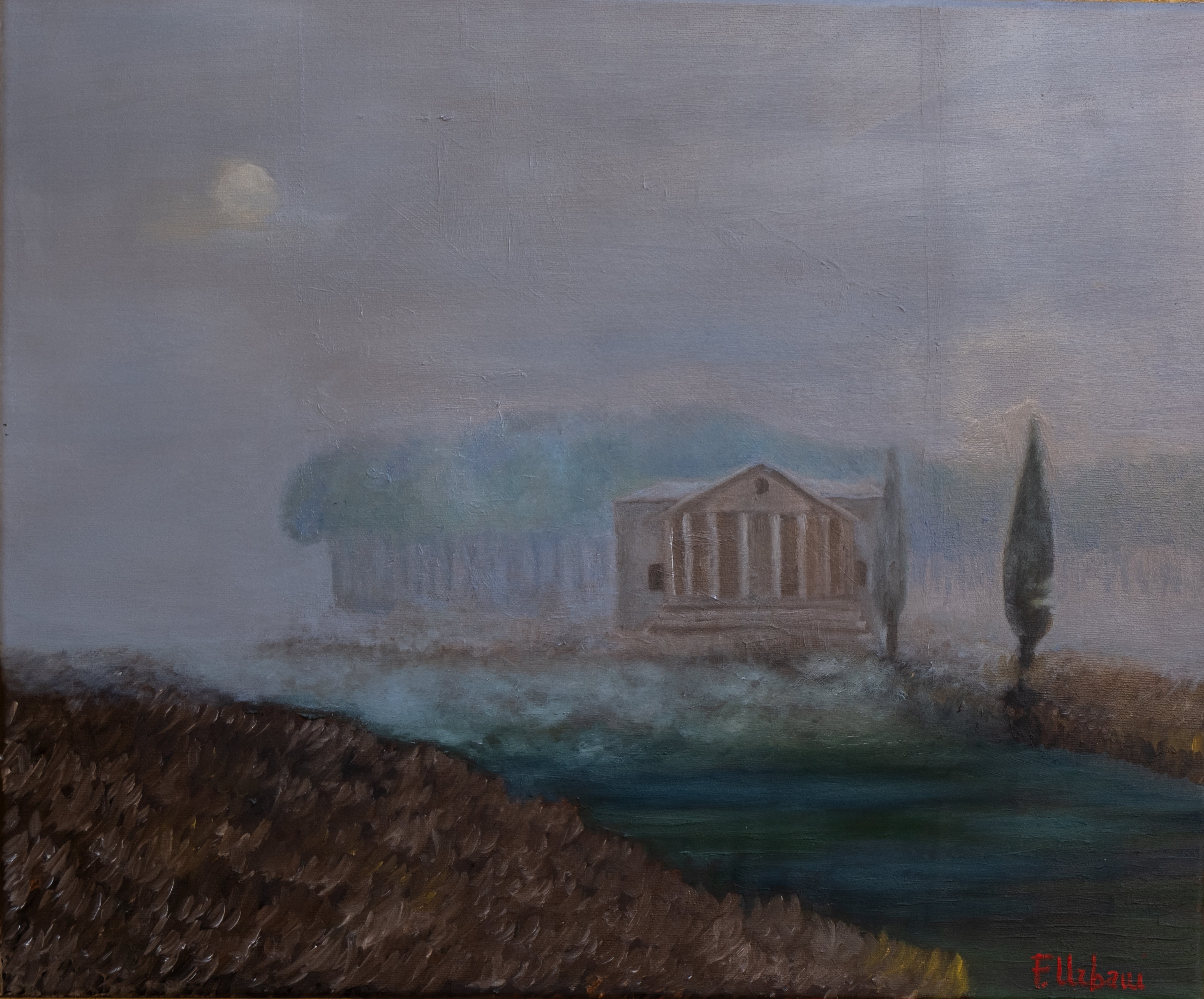 Villa nella nebbia