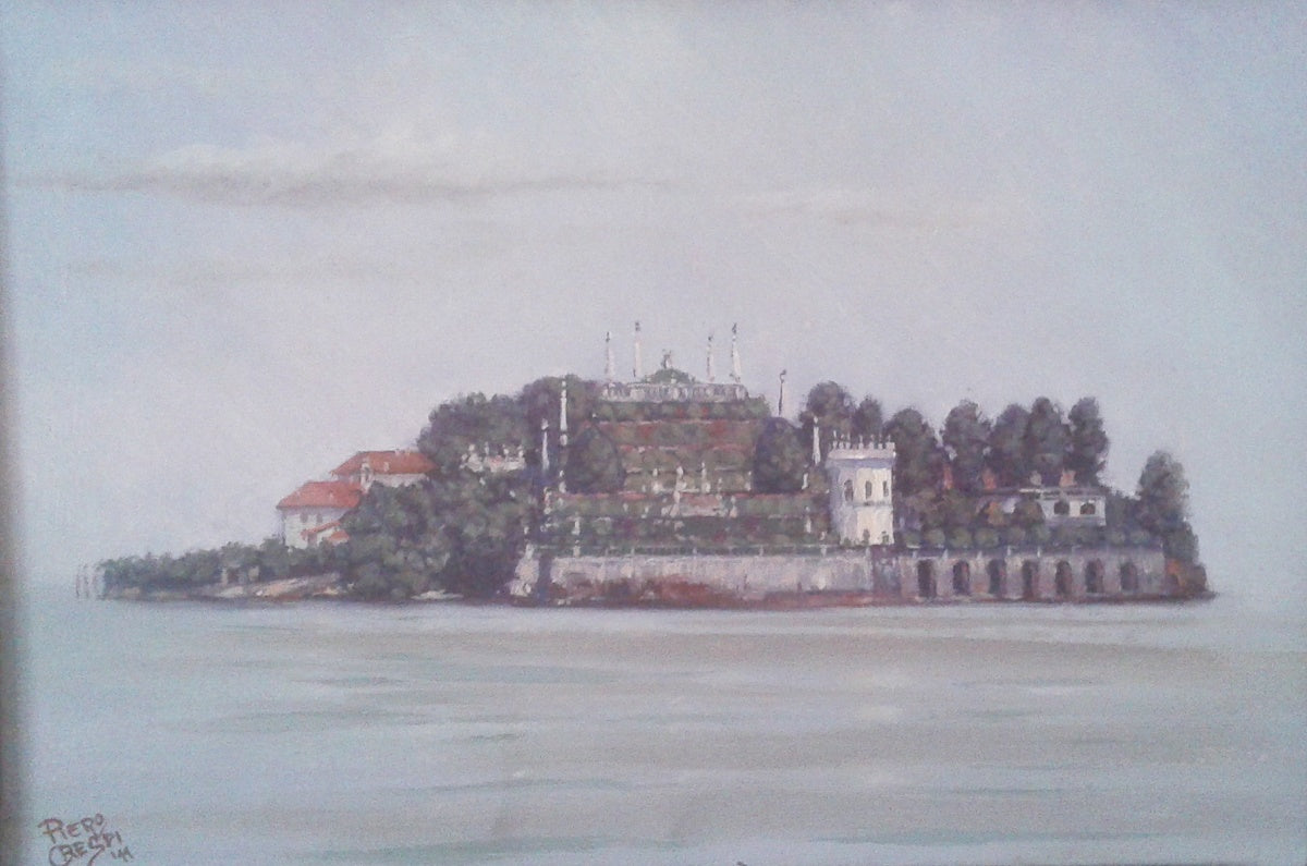 Piero Crespi - Vista di Isola Bella
