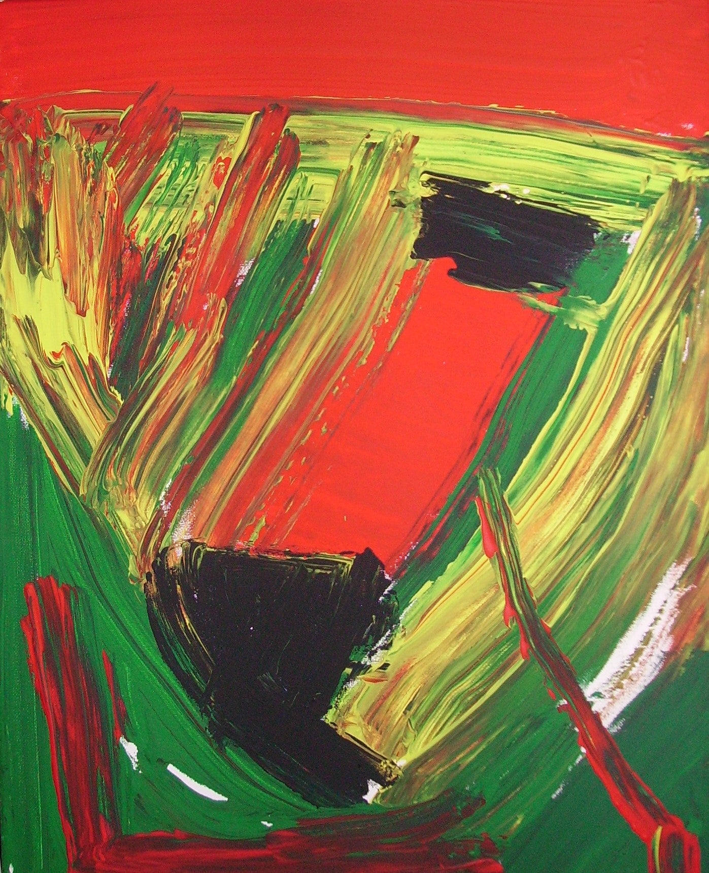 BLOOD ON A GREEN - SANGUE SU VERDE