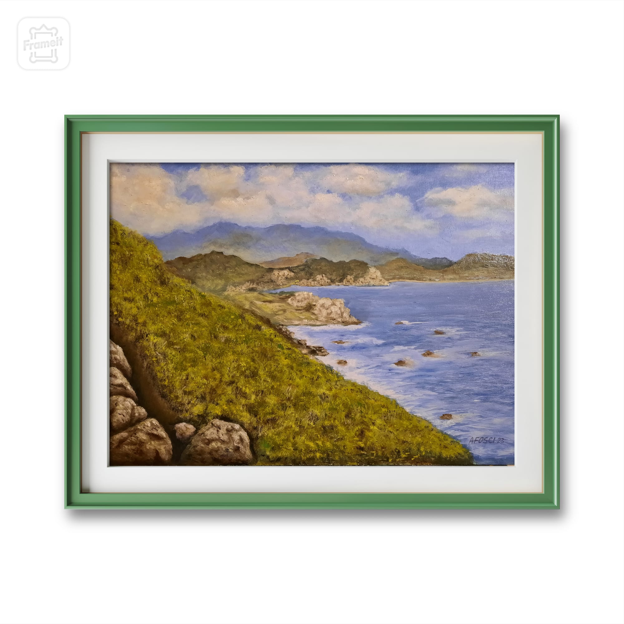 Vista desde Capo Carbonara