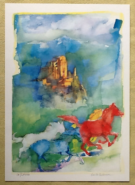 Cavalli sotto la Sagra